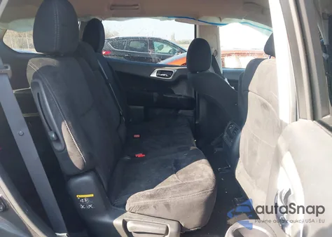 2015 Nissan Pathfinder S z USA, uszkodzony, nr VIN 5N1AR2MN6FC605798